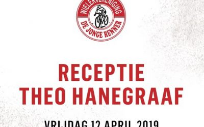 12 april: Afscheidsreceptie Theo Hanegraaf!