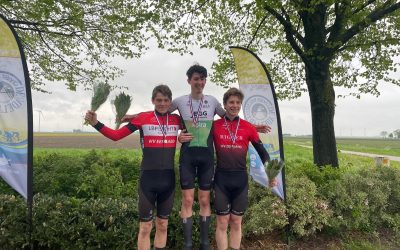 Toinne Vriezen districtskampioen tijdrijden