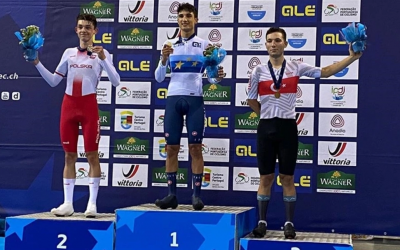 Patryk Goszczurny zilver op EK