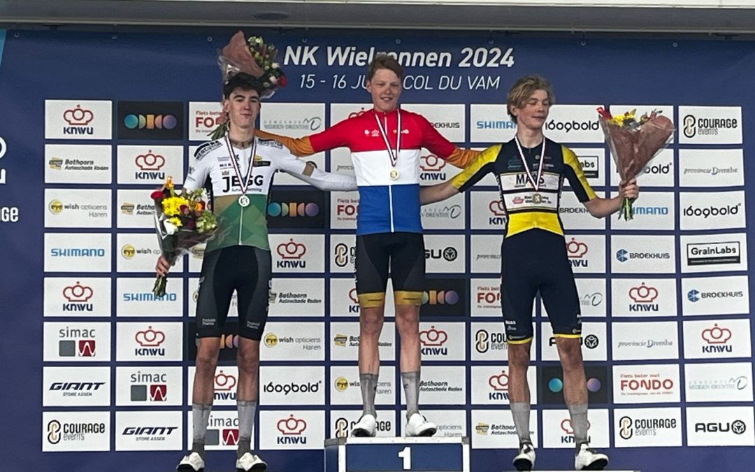 Ruud Nagengast pakt het zilver op NK