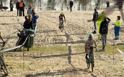 Mooi weer en vechtlust WBVC-veldrit Galderse Meren.