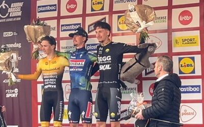 JEGG-SKIL-DJR op podium in Kuurne-Brussel-Kuurne  en Schijndel