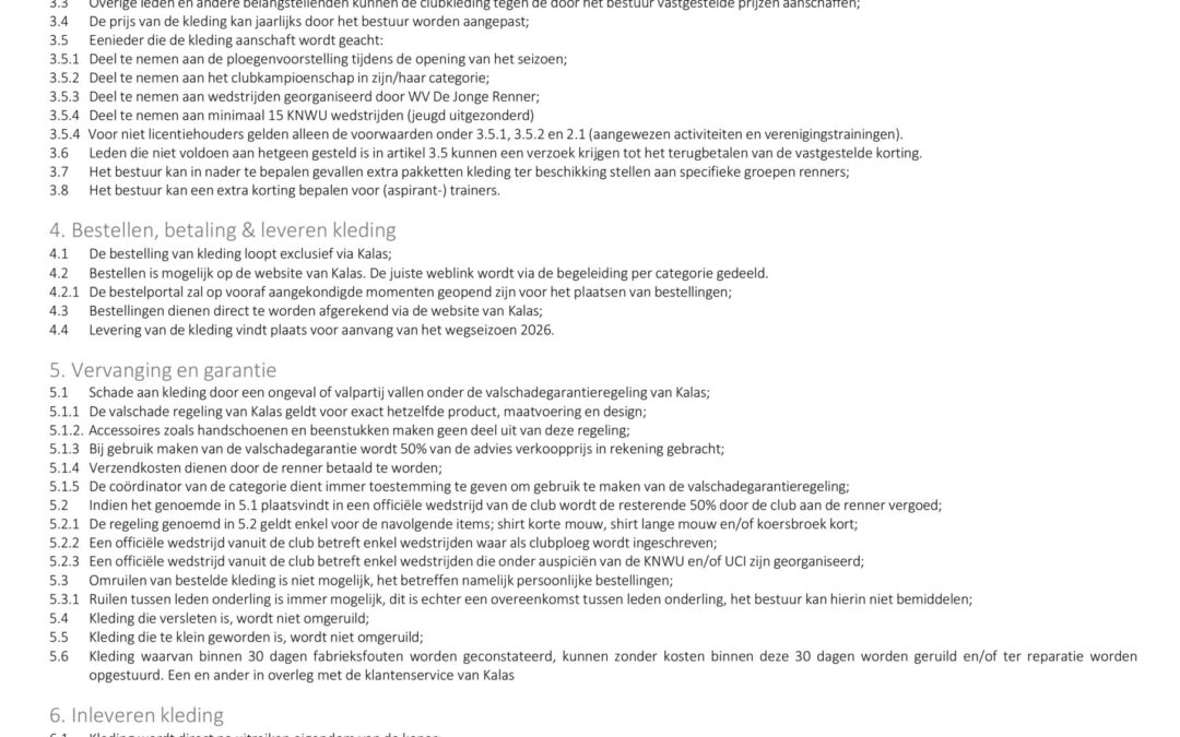 KLEDINGREGLEMENT 2 2026-3 kopie